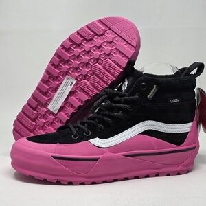 VANS SK8 Hi MTE-2 Hiking Boots Men's 4 / Women's 5.5 Dip Pink Black Suede New